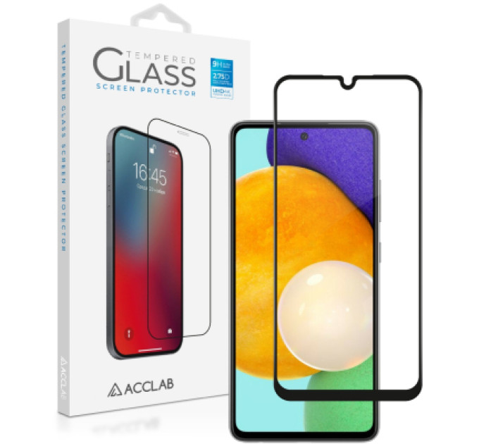 ACCLAB Скло захисне ACCLAB Full Glue Samsung A25 5G Black (1283126573965)