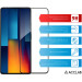 ACCLAB Скло захисне ACCLAB Full Glue Xiaomi Poco M6 Pro Black (1283126589775)