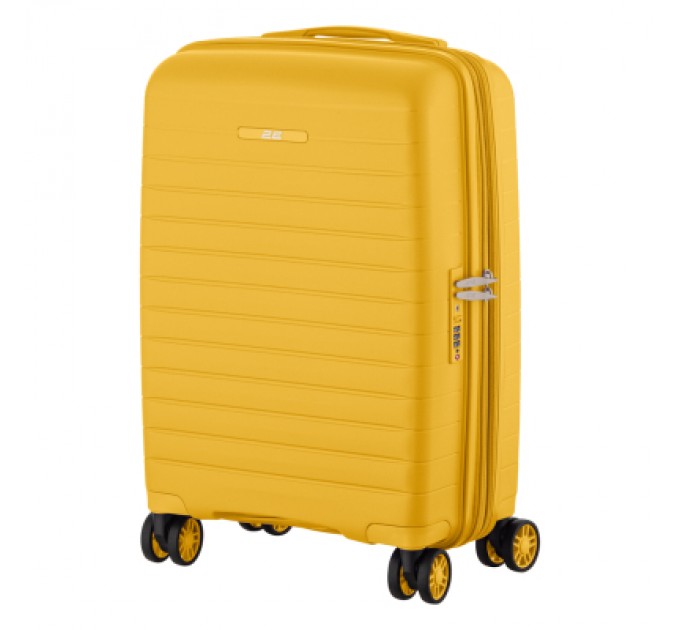2E Валіза 2E Aero 35/44 л бурштиново-жовта (2E-SPP-AERO-S-AY)
