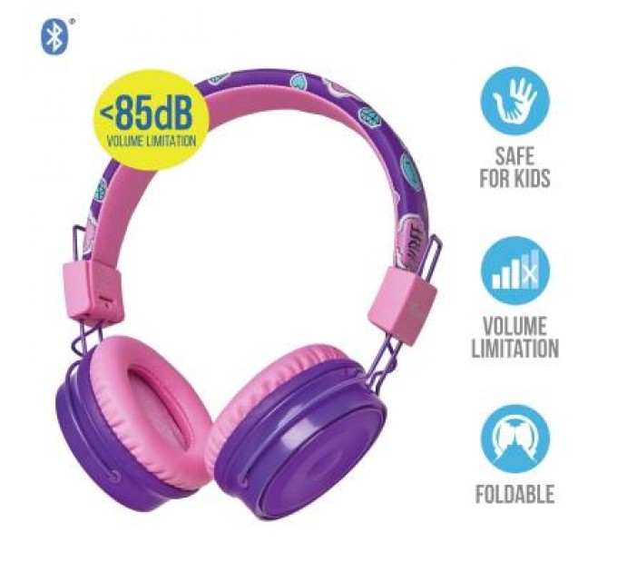 Trust_акс Навушники Trust_акс Comi Kids Over-Ear Purple (23129)