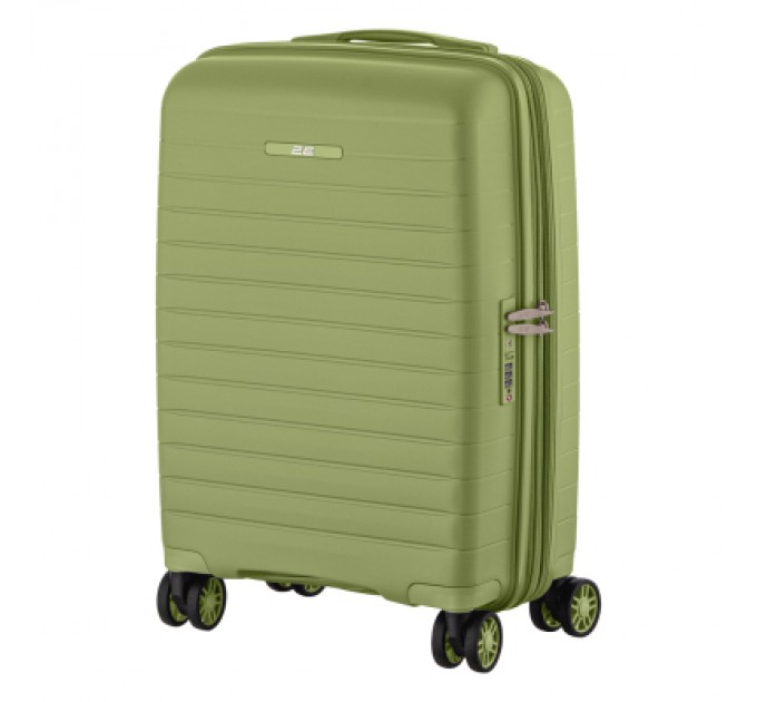 2E Валіза 2E Aero 35/44 л оливково-зелена (2E-SPP-AERO-S-MG)