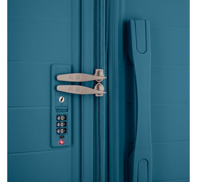 2E Валіза 2E Aero 63/78 л синя (2E-SPP-AERO-M-TB)