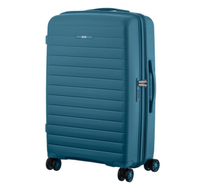 2E Валіза 2E Aero 63/78 л синя (2E-SPP-AERO-M-TB)