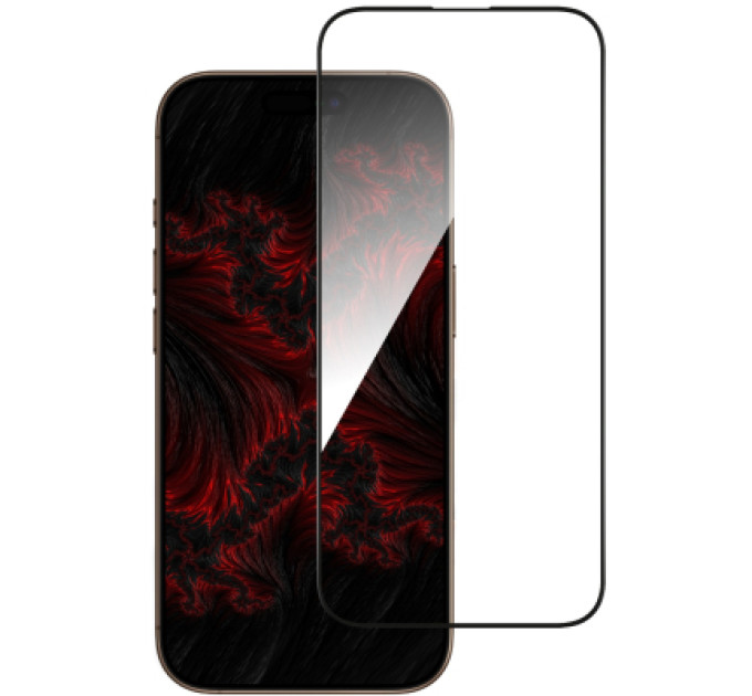 Intaleo Скло захисне Intaleo Full Glue Apple iPhone 16 Pro Max Black (1283126593819)