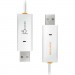 J5create Дата кабель USB 2.0 AM/AM 1.8m Windows & Mac J5create (JUC400-N)