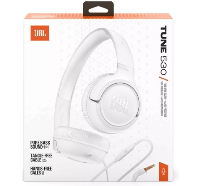 JBL Навушники JBL Tune 530 White (JBLT530WHT)