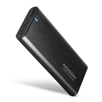 Зовнішній карман для накопичувачів AXAGON EEM2-SB2 SuperSpeed+ USB-C - M.2 NVMe & SATA SSD RAW box
