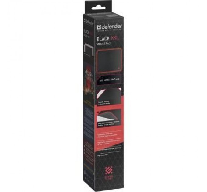 Defender Килимок для мишки Defender XXL Black (50559)