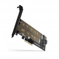 AXAGON Aдаптер AXAGON PCEM2-D PCIe NVMe+SATA M.2 adapter