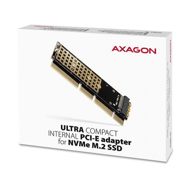 AXAGON Aдаптер AXAGON PCEM2-1U PCIe NVMe M.2 adapter