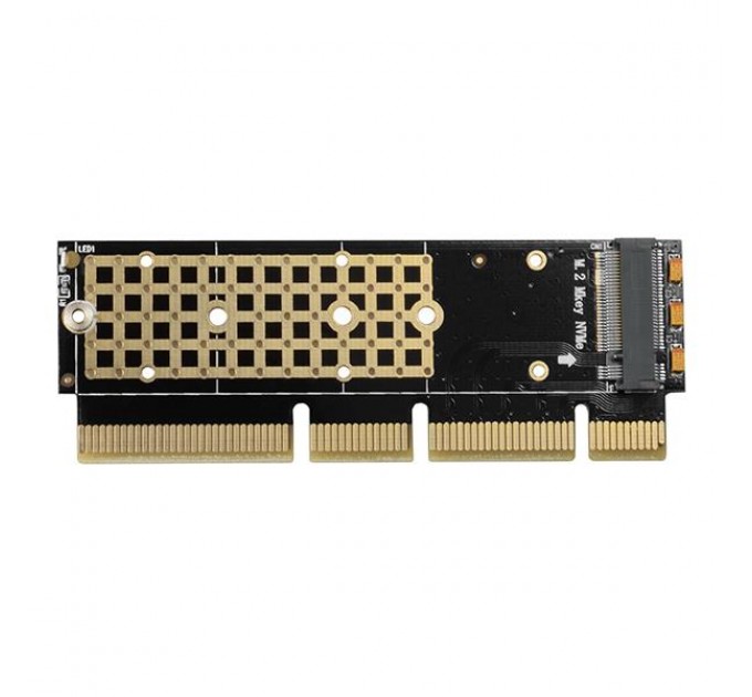 AXAGON Aдаптер AXAGON PCEM2-1U PCIe NVMe M.2 adapter