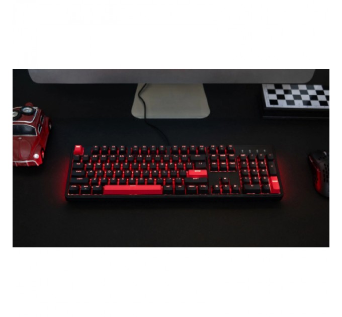 Lemokey Клавіатура Lemokey Keychron X3 Brown RGB USB Black (X3-H3-UA)