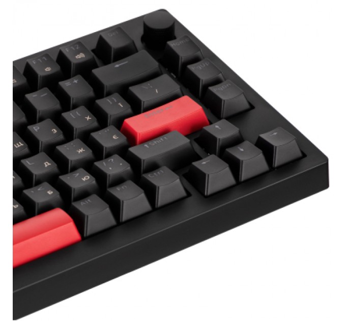 Lemokey Клавіатура Lemokey Keychron X4 Brown Red LED USB Black (X4-A3-UA)