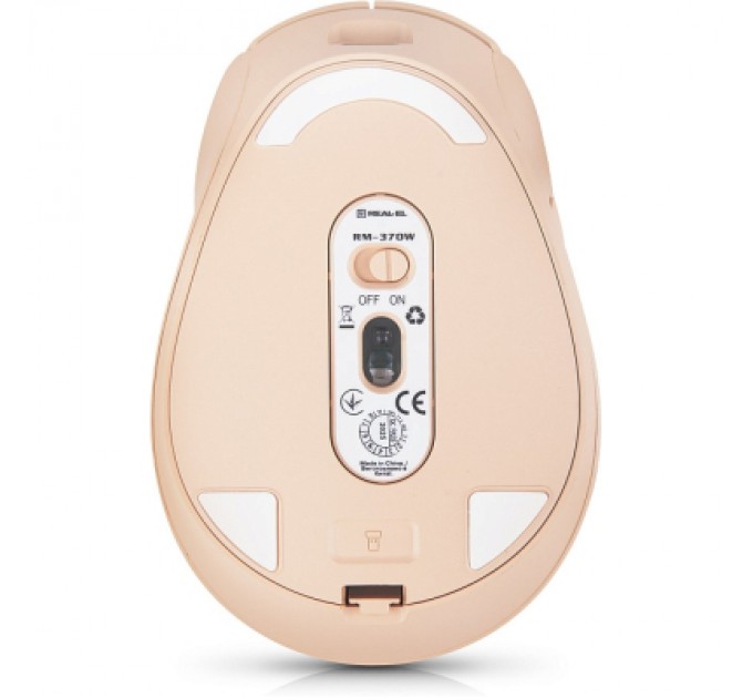 REAL-EL Мишка REAL-EL RM-370W Wireless (EL123200056)
