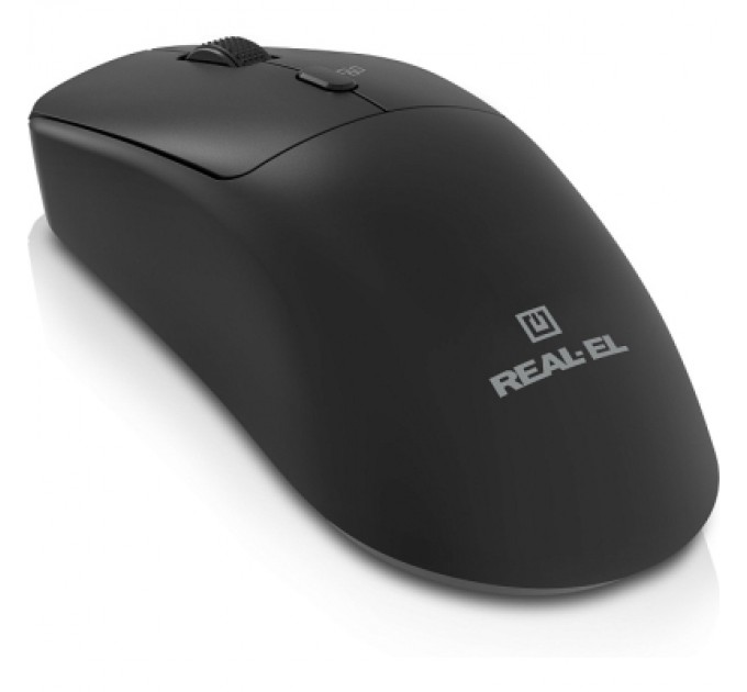 REAL-EL Мишка REAL-EL RM-317W Wireless Black (EL123200052)