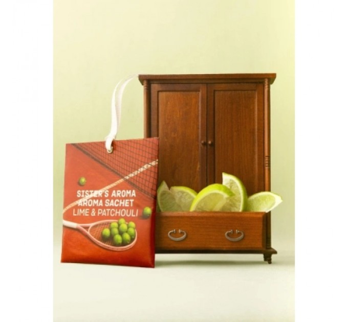 Sister's Aroma Ароматичне саше Sister's Aroma Lime & Patchouli 15 г (4820227785926)