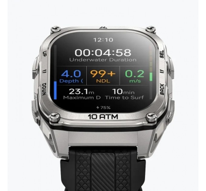 KOSPET Смарт-годинник KOSPET TANK M4 SILVER (6978602500072)