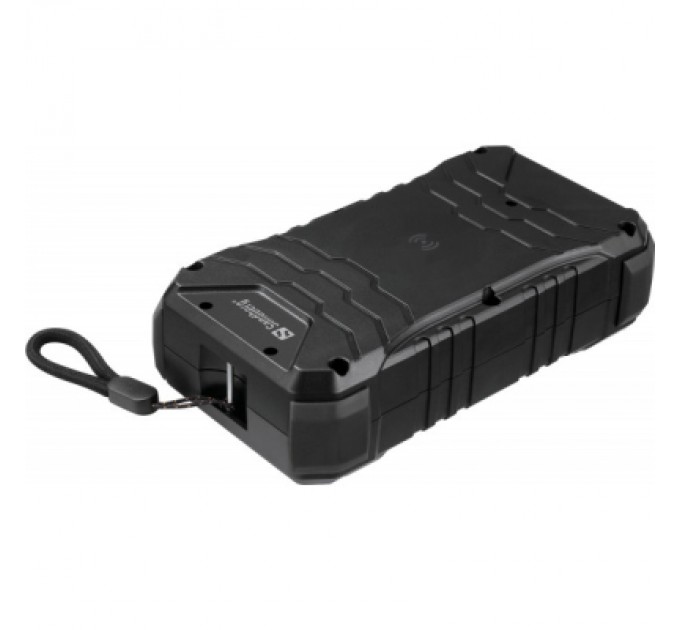 Sandberg Батарея універсальна Sandberg 27000mAh Survivor PD/65W, IP66, LED Torch, QC/3.0/18W, QI-15W, Pass-Through Charging (420-99)