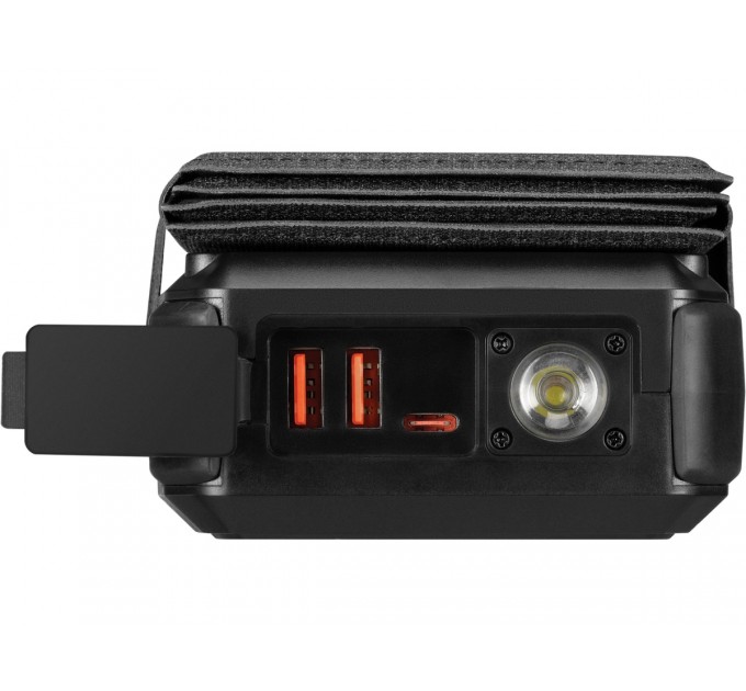 Sandberg Батарея універсальна Sandberg 27000mAh Solar 5-Panel 8W, PD/20W, IP54, Flashlight, wireless charging 15W (421-06)