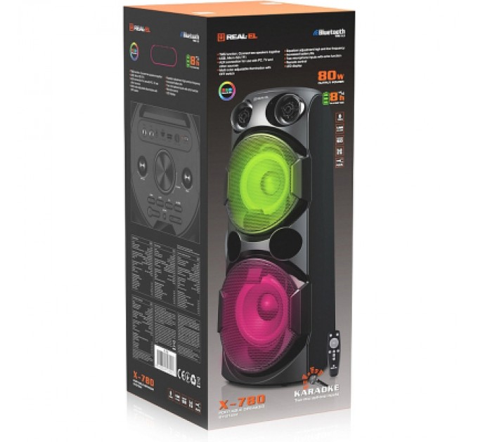 REAL-EL Акустична система REAL-EL X-780 (EL121600030)