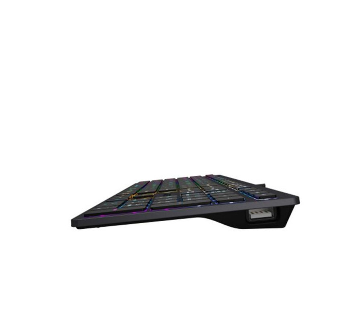 A4Tech Клавіатура A4Tech Fstyler FX60H Grey Neon Backlit