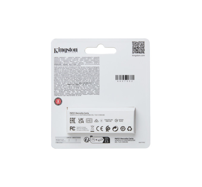Kingston Флеш-накопичувач USB3.2 64GB Kingston DataTraveler Exodia S Black (DTXS/64GB)
