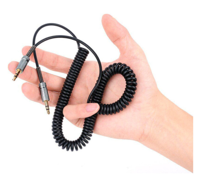 HOCO Кабель мультимедійний 3.5mm M to 3.5mm M 3.0m UPA31 Cindy spring AUX Black HOCO (6942007631235)