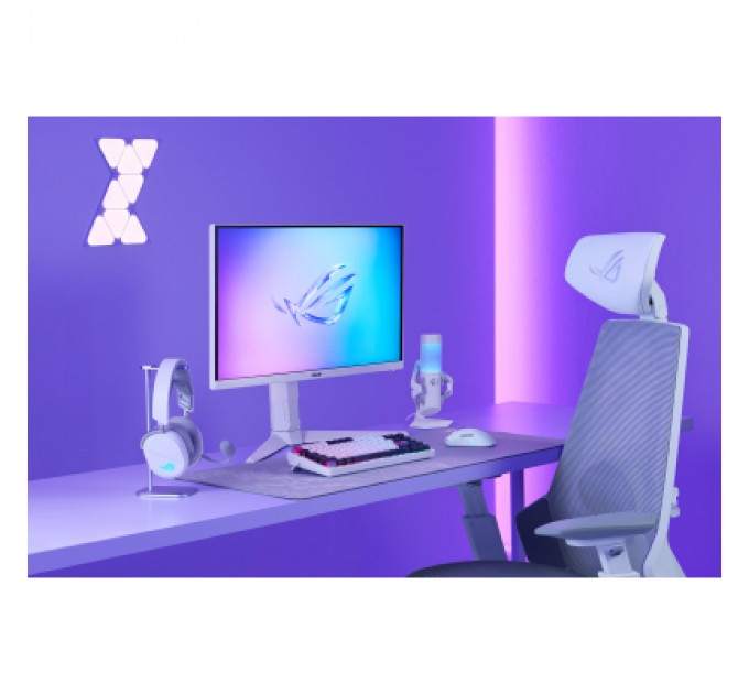 ASUS Навушники ASUS ROG Pelta RGB Wireless White (90YH0410-BHUA10)