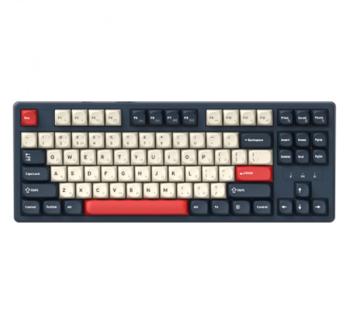 GamePro Клавіатура GamePro Asgard Ragnar Wireless/Bluetooth/USB UA Blue (MK285BL)