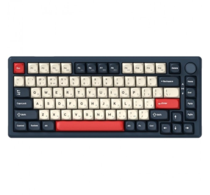 GamePro Клавіатура GamePro Asgard Yord Wireless/Bluetooth/USB UA Blue (MK266BL)