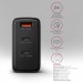 AXAGON Зарядний пристрій AXAGON 1xUSB + 2xUSB-C 100W QC4+ PD3.0 PPS black (ACU-DPQ100)