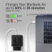 AXAGON Зарядний пристрій AXAGON 1xUSB QC4.0 + 1xUSB-C PD45W PPS black (ACU-PQ45)