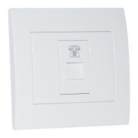 Телефонна розетка Sven SE-126 white (7100093)