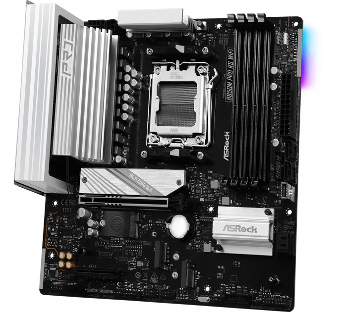 ASRock Материнська плата ASRock B850M Pro RS WiFi Socket AM5