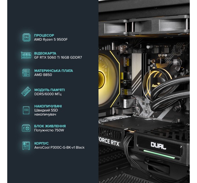 ASGARD Персональний комп`ютер ASGARD (A95F.32.S10.56T16.6856)