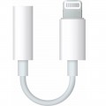 Apple Адаптер Apple Lightning - 3.5 mm (M/F) A1749 White (MMX62) OEM