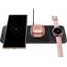Samsung Безпровідний зарядний пристрій Samsung Wireless Charger Trio charger Black (EP-P6300TBRGRU)
