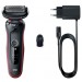 Braun Електробритва Braun Series 5 51-R1000s Black/Red