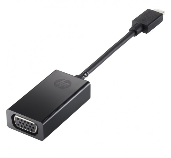 HP Адаптер HP USB Type-C - VGA (M/F), чорний (831117-001)