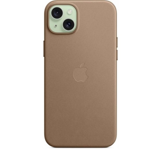 Apple Чохол-накладка Apple FineWoven Case with MagSafe для Apple iPhone 15 Plus Taupe (MT473)