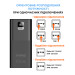 Sigma Батарея універсальна Sigma X-power SI50A6QLX 50000mAh, PD/100W, LED, cable 100w, black (4827798741313)