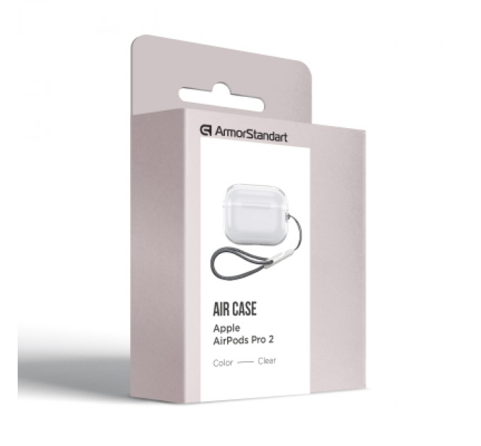 Armorstandart Чохол для навушників Armorstandart Air для Apple Airpods Pro 2 Clear (ARM82560) (ARM82560)