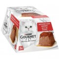 Purina Gourmet Паштет для котів Purina Gourmet Revelations мус з яловичиною 2х57 г (7613287070005)