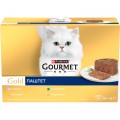 Purina Gourmet Паштет для котів Purina Gourmet Gold З тунцем, з куркою, з кроликом, з індичкою 85 гх12 шт (8445291106307)
