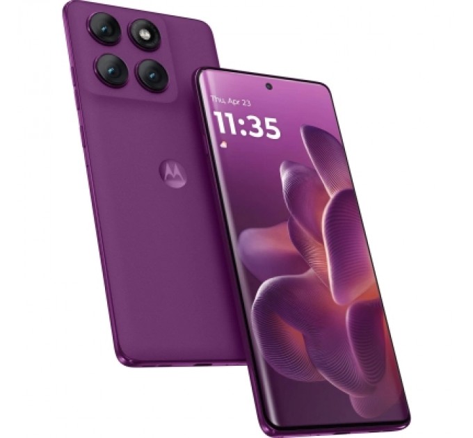 Motorola Мобільний телефон Motorola Edge 60 Pro 8/256GB Sparkling Grape (PB7X0089RS)