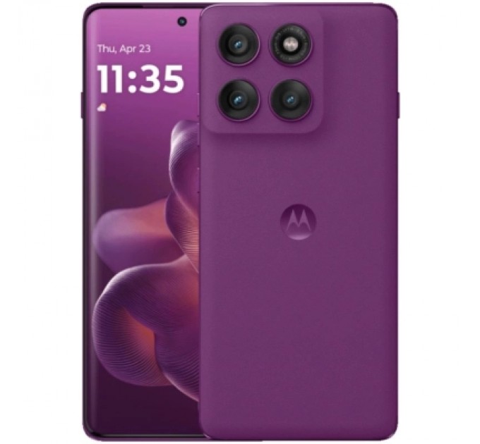 Motorola Мобільний телефон Motorola Edge 60 Pro 8/256GB Sparkling Grape (PB7X0089RS)