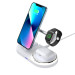Armorstandart Зарядний пристрій Armorstandart Wireless Charging H101 3 in 1 Magnetic White (ARM78102)