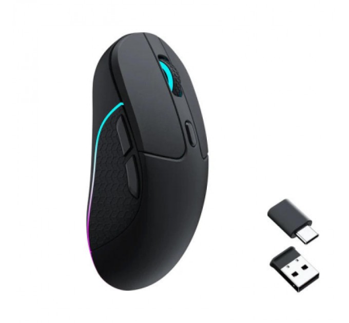 Keychron Мишка Keychron M3 Wireless/Bluetooth/USB Black (M3-A1)