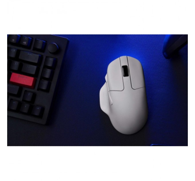 Keychron Мишка Keychron M7 Wireless/Bluetooth/USB White (M7-A3)