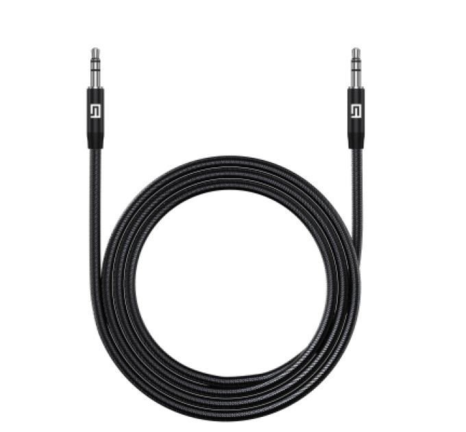 Armorstandart Кабель мультимедійний 3.5mm M to 3.5mm M 1.0m Black Armorstandart (ARM76890)